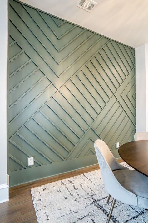 Elevate any room with accent walls of any color, size & design! 🧑🏻‍🎨
#accentwall Accent Salon Wall, Accent Wall Small Room, Spa Feature Wall, Dimensional Accent Wall, Custom Wall Design, Accent Wall Entryway, Wooden Accent Wall, Accent Wall Design, Herringbone Wall