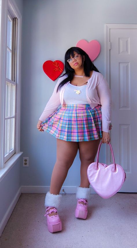 Plus Size Aesthetic Outfits, Fashion Nova Plus Size, Plus Size Posing, Chubby Fashion, Kawaii Fashion Outfits, Clothing Plus Size, Alt Fashion, Curvy Girl Outfits, Women Plus Size