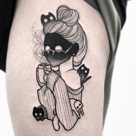 ▪️ ---------------------------------------------- #tattoo #ink #black #blackwork #btattooing #blacktattooart #blacktattoo #blacktattoing… Cat Lady Tattoo, Believe Wrist Tattoo, Piercings And Tattoos, Love Wrist Tattoo, Wrist Tattoos Words, Faith Tattoo On Wrist, Lady Tattoo, Meaningful Wrist Tattoos, Face Palm