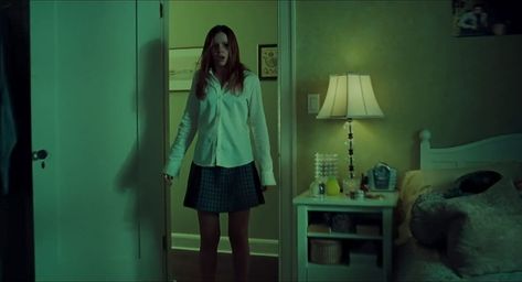 90s Horror Movies Aesthetic, Green Cinematography, The Ring Horror, Carrie 2002, The Ring Movie, 2000s Horror, The Ring 2002, Horror Aesthetics, Falls Aesthetic