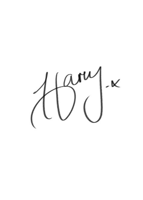 Harry signature Harry Styles Signature Tattoo, Harry Signature, Harry Styles Name Logo, Harry Styles Autograph, Harry Name, Harry Styles Signature, Harry Styles Cute, Harry Styles Wallpaper, Name Wallpaper