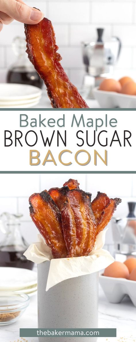 Flavored Bacon In The Oven, Maple Bacon Skewers, Maple Bacon Cake Pops, Candy Bacon Brown Sugar, Maple Bacon Crackers Brown Sugar, Maple Bacon Butter, How To Make Maple Bacon, Maple Bacon Cinnamon Rolls Homemade, Maple Bacon Glaze