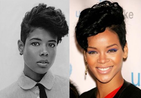 Rihanna Pixie Cut, Kelis Hair, Rihanna Pixie, Who People, Famous Musicians, Dope Hairstyles, Pixie Haircuts, Short Cuts, Cute Shorts