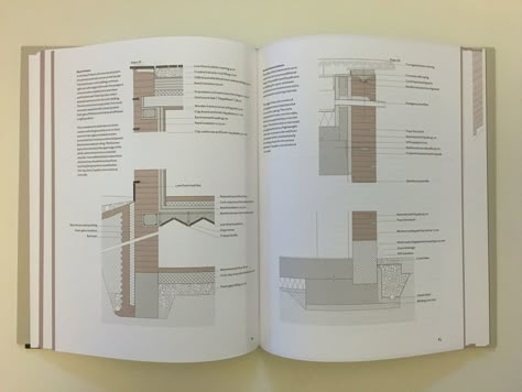 Gallery of Martin Rauch: Refined Earth – Construction & Design of Rammed Earth - 4 Earth Roof, Wall Section Detail, Earth House, Rammed Earth Homes, Preschool Designs, Presentation Board Design, Rammed Earth Wall, Architecture Portfolio Design, Architecture Presentation Board