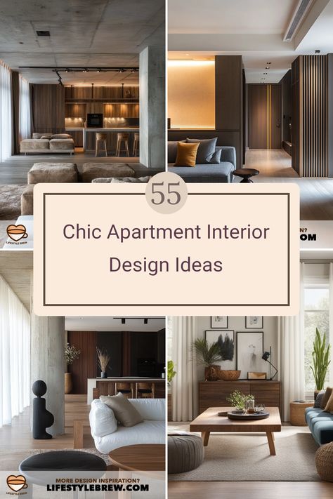 Transform your living space with these 55 chic apartment interior design ideas that combine functionality and style. From maximizing small spaces to creating a warm atmosphere, explore innovative solutions for modern interiors. Discover color schemes, furniture layouts, and decor inspiration that fit every preference and budget Decor Small Apartment Ideas, Luxury Studio Apartment Interior Design, Small Condo Interior Design, Modern Condo Interior Design, Apartment Interior Design Ideas, Interior Styles Guide, Luxury Studio Apartments, Maximizing Small Spaces, Chic Apartment