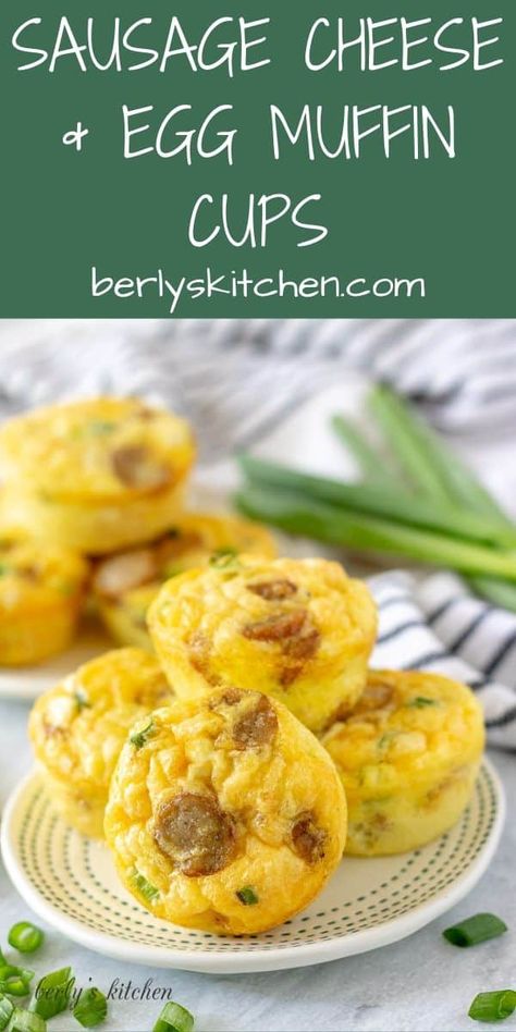 Egg And Cheese Muffin Cups, Sausage Egg Muffins, Muffin Cups Recipes, Cheese Muffin, Healthier Me, Egg Muffin Cups, Sausage Muffins, Simply Potatoes, Keto Muffins