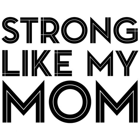 Download this free Strong Like My Mom t-shirt decal so your kids can tell the world you are a strong mom! Cut on a Cricut Explore or Silhouette Cameo. Mom Cut, Tshirt Painting, Strong Mom, Tell The World, Cricut Tutorials, Silhouette Crafts, Fun Diy Crafts, Mom Quotes, Vinyl Projects