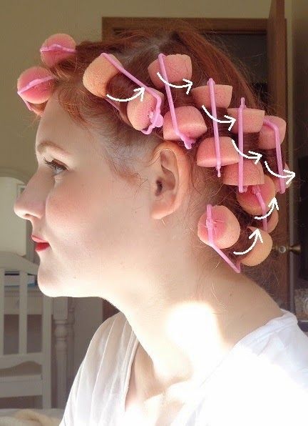 1940s Hairstyles For Long Hair, Rockabilly Hairstyle, 1940s Hair, Foam Rollers Hair, Roller Sets, Roller Curls, 40s Hairstyles, Vintage Curls, 1940s Hairstyles