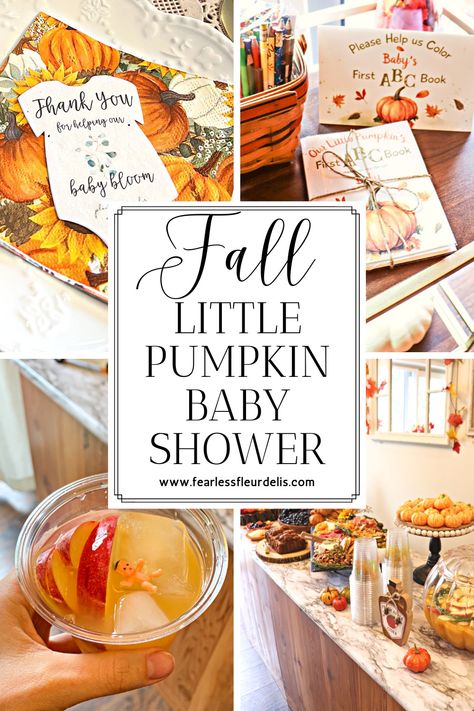 I can't stop raving about this Little Pumpkin Baby Shower! 🍁 From adorable pumpkin-themed decorations, to cozy autumn treats, it's every mom-to-be's dream party. 🍫✨ Check out my top tips for hosting the ultimate autumn baby shower! Autumn Theme Baby Shower Ideas, Fall Little Pumpkin Baby Shower Ideas, Little Pumpkin Baby Shower Ideas Food, Little Pumpkin Boy Baby Shower Ideas, My Little Pumpkin Baby Shower Ideas, Pumpkin Baby Shower Food Ideas, Pumpkin Baby Shower Theme Boy, Our Little Pumpkin Baby Shower Ideas, Pumpkin Themed Baby Shower Ideas