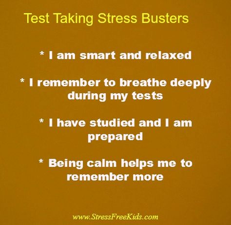 End of year exams have kids stressed out? Introduce children & teens to these positive statements designed to calm test taking nerves. Exam Nerves Quotes, Positive Test Taking Affirmations, How To Calm Down Before An Exam, Affirmations For Testing, Positive Quotes For Test Taking, Test Taking Affirmations, Testing Affirmations, Test Affirmations, Testing Quotes