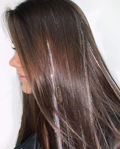 Hair Tinsel, Fairy Hair, Hair Wraps, Glitter Hair, Silk Hair, Hair Inspo Color, Girl Hair Bows, Aesthetic Hair, Hair Day