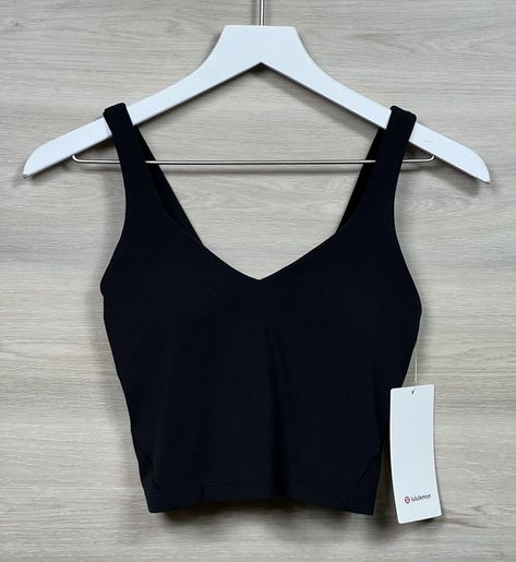 Lululemon Align Tank Nulu Size 4 A/B cup Black 77375 021723C5 Condition is “New with tags”. Shipped with USPS Mail. Will combine shipping on multiple purchases and refund any shipping overage. Lululemon Align Tank Tops, Black Lulu Align Tank, Black Lululemon Align Tank, Black Lululemon Tank Top, Align Lululemon Tank, Aline Tank Top Lulu, Black Align Tank Outfit, Lululemon Aline Tank, Black Lululemon Outfit