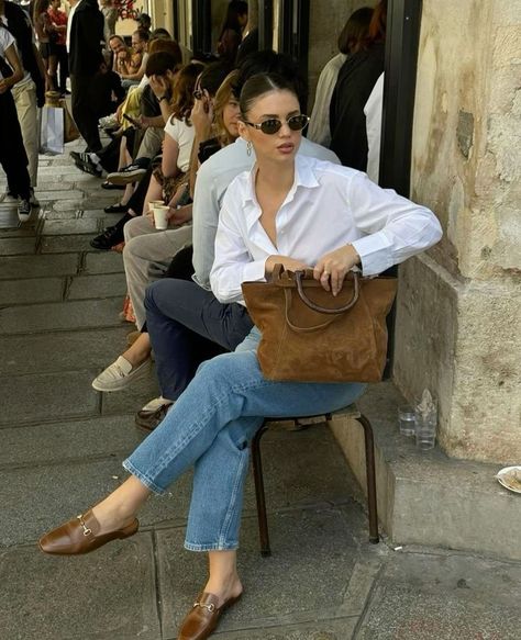 loafers outfit, fall fashion 2024 women, how to style loafers, chunky loafers outfit Brown Loafers Outfit Women, Outfit With Loafers Women, Loafers Outfit Fall, Jeans And Loafers Outfit, Loafer Outfits Women, Loafers Women Outfit, Loafers Outfit Women, Chunky Loafers Outfit, How To Style Loafers