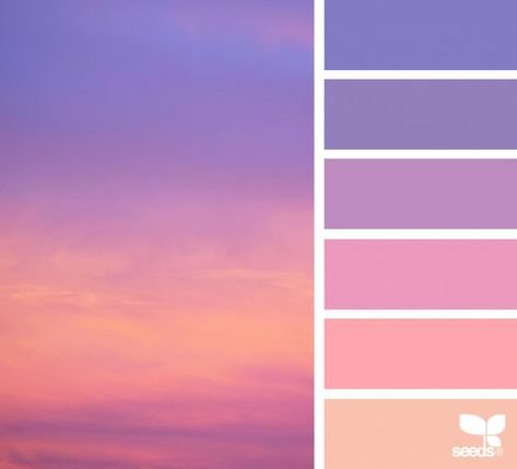 Sunset Color Palette, Seeds Color, Sunset Color, Color Schemes Colour Palettes, Pastel Colour Palette, Color Palate, Design Seeds, Color Palette Design, Sunset Colors