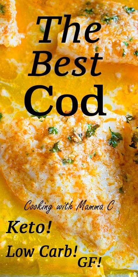 Best Cod Recipes, Oven Salmon, Baked Cod Recipes, Tilapia Fish Recipes, Cod Fish Recipes, Fish Recipes Baked, Fish Dinner Recipes, Cod Recipes, Fish Recipes Healthy