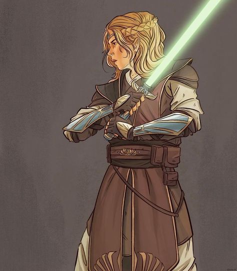 Jedi Outfit, High Republic, Jedi Cosplay, Jedi Art, Star Wars Light, Star Wars Characters Pictures, I Love Drawing, Cuadros Star Wars, Star Wars Concept Art