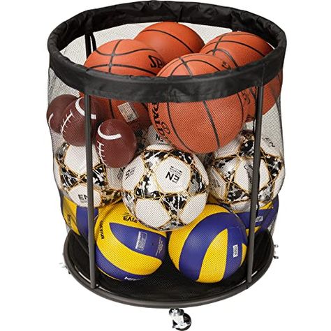 @littlehouseonalittleland Amanda's Amazon Page Outdoor Toy Storage, Basketball Rack, Pool Party Supplies, Playground Balls, Baby Ball Pit, Sport Rack, Swimming Gear, Ball Holder, Ball Storage