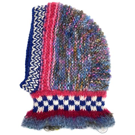 Checkered Beanie, Knit Balaclava, Little Accessories, Knitted Balaclava, Mohair Knit, Crochet Market Bag, Yarn Thread, Knitted Wit, Crochet Cross