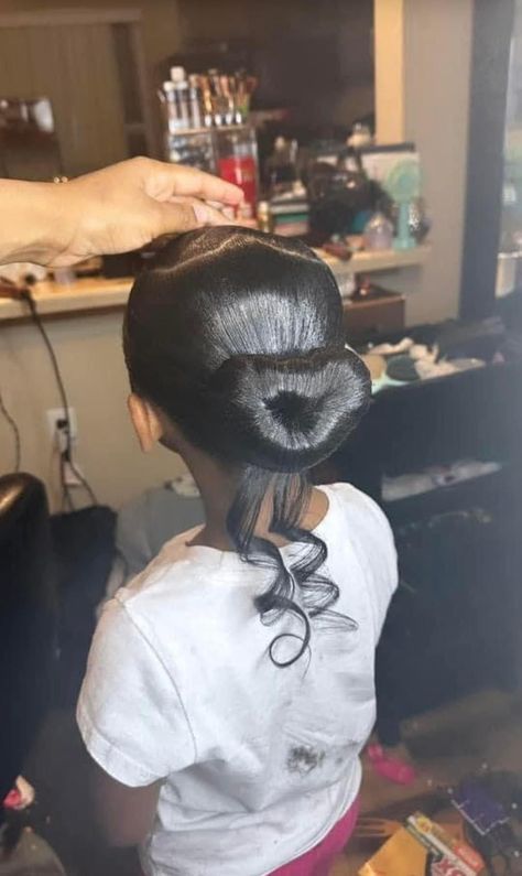 Kid Ponytail Hairstyles Black, Sleek Braided Ponytail, Pressed Natural Hair, Silk Press Natural Hair, Braided Hairstyles For Black Women Cornrows, Sleek Ponytail Hairstyles, Quick Natural Hair Styles, Cute Braided Hairstyles, Quick Braided Hairstyles