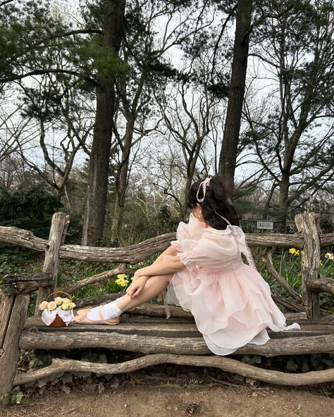 your fav spring fairy 🧚🏼‍♀️🌼🩰 wearing the peach skin rose petal puff dress by @selkie c0de "isabella" to save!! #selkiepartner Selkie Dresses, Spring Fairy, Puff Dress, Rose Petals, Influencer, Skin, Pink, How To Wear, Dresses