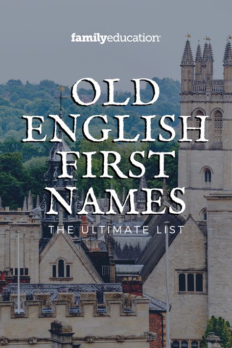 Female Character Names List, Female English Names, Old English Last Names, Old English Surnames, Old English Baby Names, English Names With Meaning, First Names For Characters, English Last Names, Guy Names For Characters