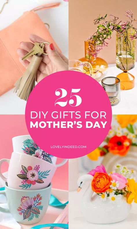 These DIY Mother's Day gift ideas are modern, cool, and fun to make! Handmade gifts for mom are a great way to celebrate. Each of these DIY gifts are selected because they're cool, interesting, and mom will actually want them! Handmade Gifts For Mom, Diy Gifts For Mothers, Diy Mother's Day, Diy Mothers Day Gifts, Mothers Day Crafts, Modern Diy, Mother Day Gifts, Mother's Day Gift, Diy Gifts