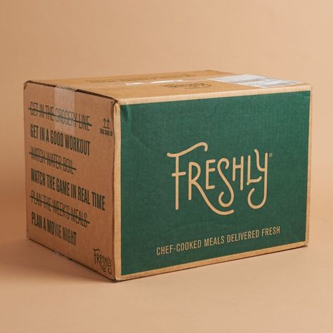 Delivery Box Design, Grocery Packaging, Shipping Box Design, Gift Box For Wedding, Packing Box Design, Vegetable Packaging, Food Subscription Box, Corrugated Packaging, Carton Design