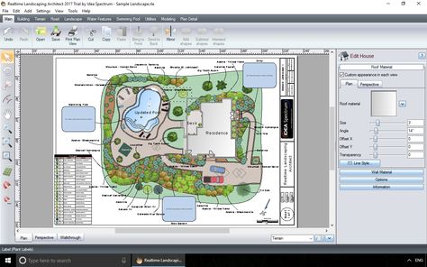 Free Landscape Design Software, Architect Tools, Landscape Design Software, 3d Presentation, Master Bath Vanity, Landscaping Software, Water Gardens, Garden Design Plans, Drawing Templates