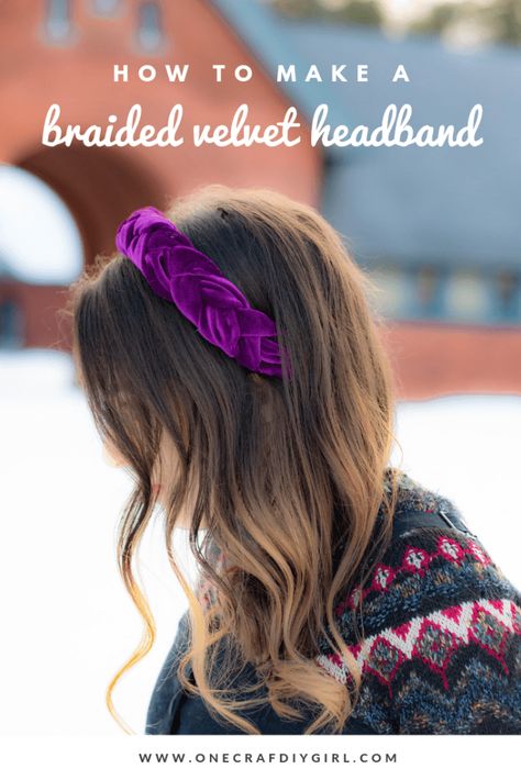 Braid Headband Tutorial, Knotted Headband Tutorial, Turban Headband Tutorial, Sewing Headbands, Headband Tutorial, Plastic Headband, Tie Headband, Velvet Headband, Diy Headband