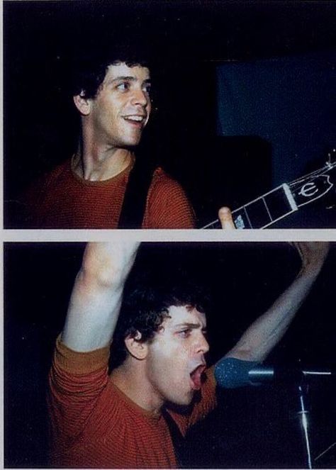 Lou Reed live with The Velvet Underground, Max's Kansas City, New York, 1970. Microwave Dinner, The Velvet Underground & Nico, The Velvet Underground, Lou Reed, Iggy Pop, Rock And Roll Bands, Jack Kerouac, Patti Smith, I'm With The Band