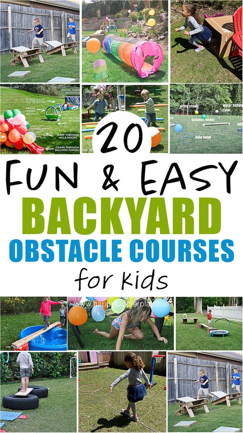 Obstacle Course Ideas For Kids, Toddler Obstacle Course, Obstacle Course Party, Obstacle Course Ideas, Obstacle Course For Kids, Backyard Obstacle Course, Kids Obstacle Course, Fun Backyard, Course Ideas