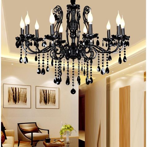 Gold Chandelier China Chandelier Light Modern Ceiling Chandeliers Modern Black Glass Chandelier Living Room Beautiful Crystal Chandeliers With Black Crystal Flush Mount Chandelier From Britlightingfactory, $183.25| Dhgate.Com Chandelier Candle, Bedroom Lampshade, Black Crystal Chandelier, Chandelier Lighting Modern, Chandeliers Modern, Chandelier Living Room, Iron Chandelier, Flush Mount Chandelier, Crystal Chandelier Lighting