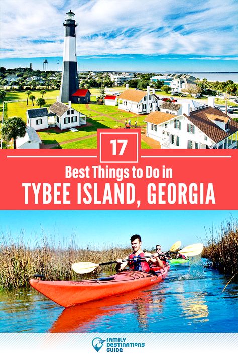 Want to see the most incredible things to do in Tybee Island, GA? We’re FamilyDestinationsGuide, and we’re here to help: From unique activities to the coolest spots to check out, discover the BEST things to do in Tybee Island, Georgia - so you get memories that last a lifetime! #tybeeisland #tybeeislandthingstodo #tybeeislandactivities #tybeeislandplacestogo Savannah Georgia Travel, Georgia Beaches, Florida Vacation Spots, Tybee Island Beach, Tybee Island Georgia, Georgia Vacation, Southern Travel, Charleston Travel, East Coast Road Trip