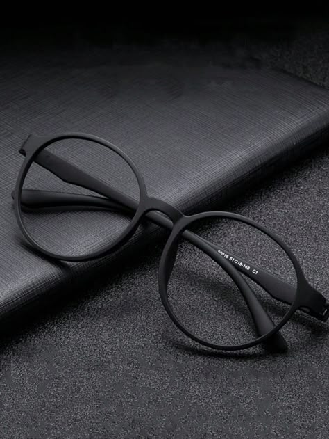 Collar  TR   Embellished   Men Accessories Stylish Glasses For Men, Eye Protection Glasses, Classy Glasses, Mens Glasses Fashion, Reading Glasses Men, Womens Glasses Frames, Eyeglass Frames For Men, Mens Glasses Frames, Frame Eyeglasses