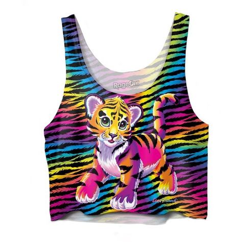 Forrest Crop Top ($35) ❤ liked on Polyvore featuring tops and crop top Lisa Frank Clothing, Creative Clothes, Popular Shirt, Punk Vintage, Artist Outfit, Lisa Frank, New Line, Style And Grace, A Train