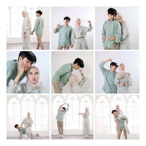 Prawedding Konsep Outdoor Casual, Selfphoto Studio Ideas, Casual Prewedding Outfit, Inspirasi Prewedding Outdoor, Ide Prewedding Casual, Prewedding Ideas Outdoor Casual, Prewed Studio Casual, Self Studio Photoshoot Ideas, Prewedding Outfit Ideas Casual