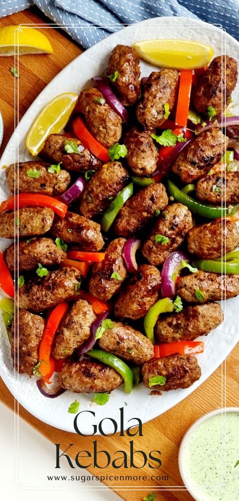 Sheek Kebab, Vegetable Slice, Minced Meat Recipe, Middle East Recipes, Mutton Recipes, Mince Recipes, Kebab Recipes, Pakistani Food, Fried Vegetables