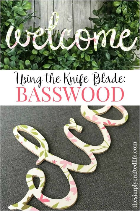 Learn how to cut basswood with cricut knife blade and create this colorful welcome sign using the new patterned iron on! This tutorial will walk you through the entire process and give you helpful tips to make sure your project is a success! Colorful Welcome Sign, Cricut Knife Blade, Fun Diy Craft Projects, Projets Cricut, Wine Bottle Diy Crafts, Wine Bottle Diy, Cricut Craft Room, Diy Cricut, Cricut Tutorials