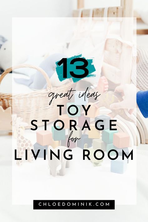 Seeing your children's toys all over your living room? These are some storage ideas you can use for your living room.... Toy Storage For Living Room, Toy Organization Living Room, Living Room Toy Storage, Comfortable Reading Nook, Toy Clutter, Storage For Living Room, Large Wicker Basket, Kids Toy Organization, Spring Cleaning Hacks