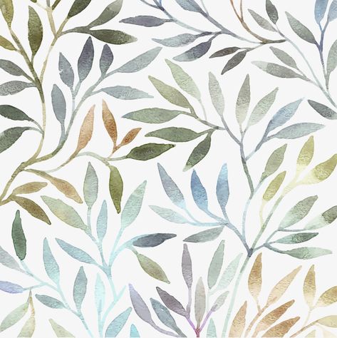 Vector pattern,Vector cartoon pattern,Simple patterns,Hand-painted pattern vector,Watercolor pattern,Leaf texture,Leaf pattern shading,Leaves Shading,foliage vector,pattern vector Pattern Design Inspiration, Karten Design, Watercolor Floral Pattern, Leaf Background, Painted Leaves, Watercolor Leaves, Easy Watercolor, Abstract Drawings, Nail Inspiration