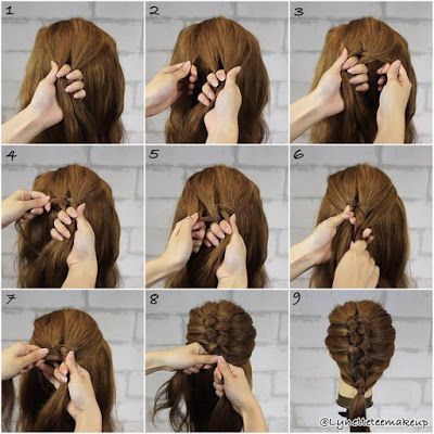 Lynette Tee | Makeup Beauty Blog | Makeup and Hair Tutorial: Dutch Infinity Braid Dutch Infinity Braid Step By Step, Infinity Braid Tutorial Step By Step, Braid Tutorial Step By Step, Dutch Infinity Braid, Tutorial Braids, Braid Step By Step, Braids Diy, Dutch Braid Tutorial, French Braids Tutorial