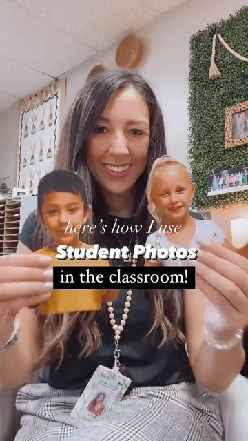 Students Pictures In Classroom Ideas, Bulletin Board Ideas With Student Photos, Student Photos In The Classroom, Student Picture Bulletin Board, Pretend Window In Classroom, Family Photos In Classroom, Family Photo Wall Classroom, Student Pictures In Classroom, Classroom Picture Wall