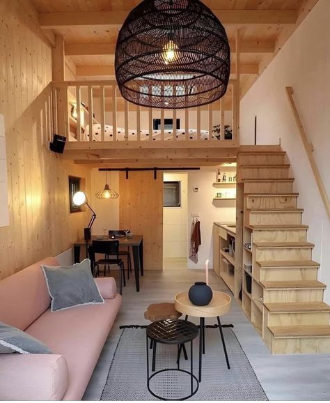 Design Casa Piccola, Tiny House Interior Design, Tiny House Builders, Tiny House Loft, House Loft, Best Tiny House, Tiny House Inspiration, Modern Tiny House, Loft House