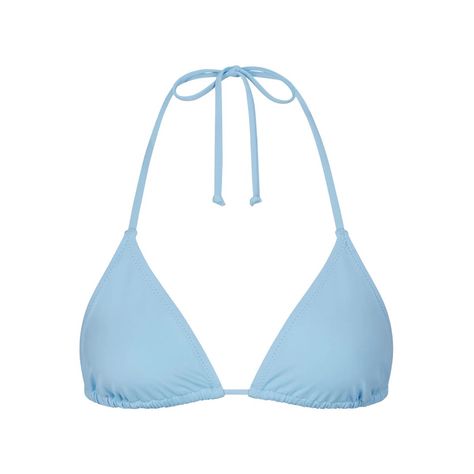 Brand New With Tags! Color: Iris Blue Size: Small Sold Out Online! Tank Bikinis, Swim Shirts, Spring Color, Cute Swimsuits, Swim Fashion, Triangle Top, Fit Inspo, Christmas List, Denim Wash