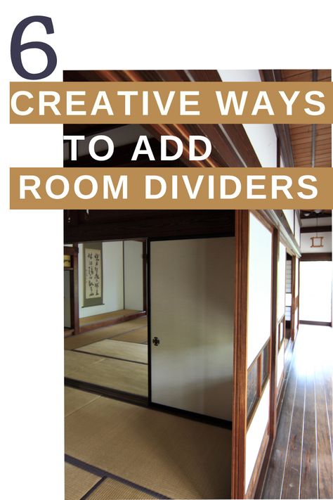 6 types of creative room dividers for your home. Beautiful Partitions to decorate the room and add aesthetics. Latest ideas with new ideas for your home decoration. #room #divider #partition