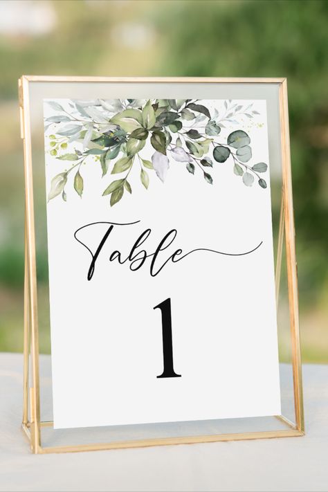 Number Wedding Table, Framed Table Numbers Wedding, Table Numbers Wedding Diy, Framed Table Numbers, Numbers Template, Wedding Table Numbers Template, Wedding Table Number Cards, Number Templates, Wedding Numbers