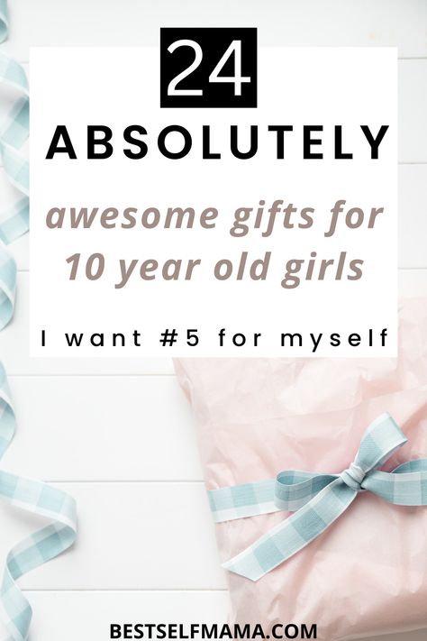 Looking for some of the best gifts for 10-year-old girls? This list has you covered. There is a wide range of gift ideas on this list which means there is sure to be something for every girl out there. #bestgiftsfor10yearoldgirls #giftsforkids #giftideasforkids #giftsforgirls #giftguide Presents For 10 Year Girl, Gifts For A 10 Year Girl, Christmas Gift Ideas For 10 Year Girl, Gift Ideas For 10 Year Girl, Gifts For Girls 10-12, Christmas Gifts For 10 Year Girl, Gifts For 12 Year Girl, Gifts For 10 Year Girl, Toys For 10 Year Girl