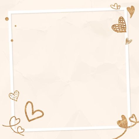 Free Vector | Valentine's glittery heart frame beige crumpled background Crumpled Background, Valentines Day Border, Valentines Day Doodles, Wedding Anniversary Greeting Cards, Valentine Card Template, Mother's Day Background, Valentines Frames, Wedding Invitation Background, Anniversary Greeting Cards