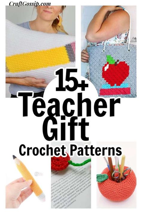 Are you looking to give your child’s teacher a unique and meaningful gift at the end of the year? Crocheting can be a great way to do just that. Not only is it a creative and thoughtful way to show … Read More ... Crochet Items For Teachers, Teacher Crochet Gifts Patterns, Crochet Christmas Gifts For Teachers, Teacher Gifts Crochet, Crochet For Teachers Gift, Crochet Teacher Appreciation Gifts, Crochet For Teachers, Teacher Crochet Gifts, Crochet Teacher Gifts Free Pattern