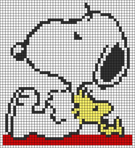 Alpha pattern #50825 | BraceletBook Crochet Snoopy Blanket, Snoopy Cross Stitch Pattern Free, Snoopy Alpha Pattern, Snoopy Cross Stitch, Snoopy Blanket, Garderobe Design, C2c Crochet Blanket, Knitted Mittens Pattern, Stitch Character